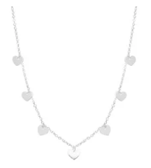 Collar corazones